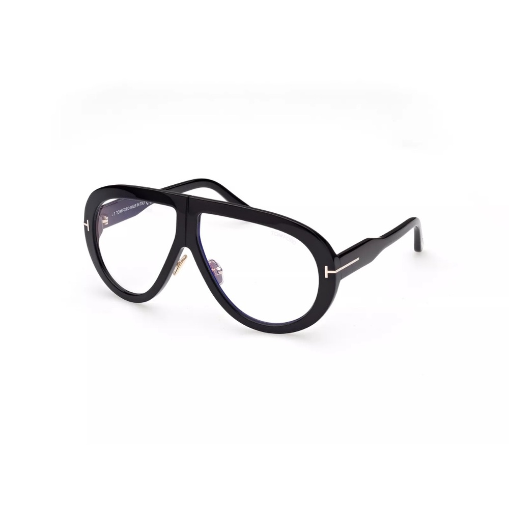Tom Ford Troy Black Frame Aviator Eyewear
